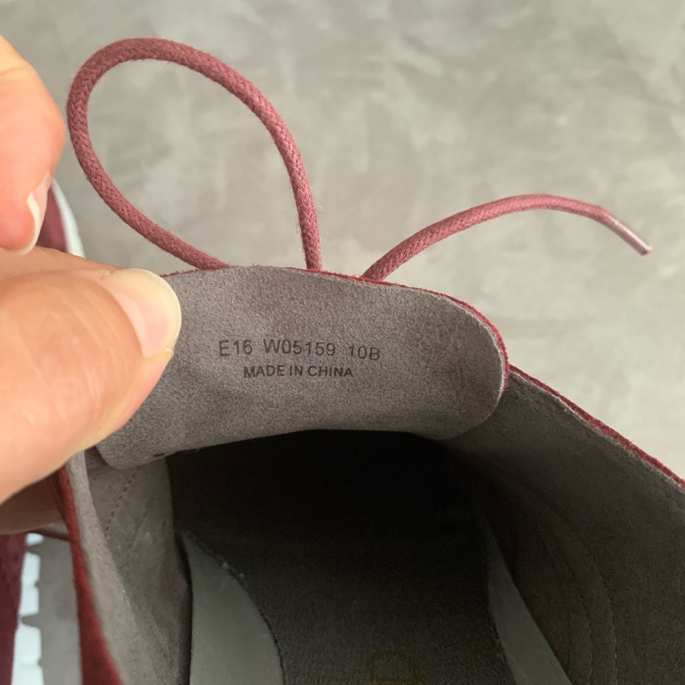 Cole Haan ZeroGrand Burgundy Wingtip Oxfords size 10 - Picture 13 of 15